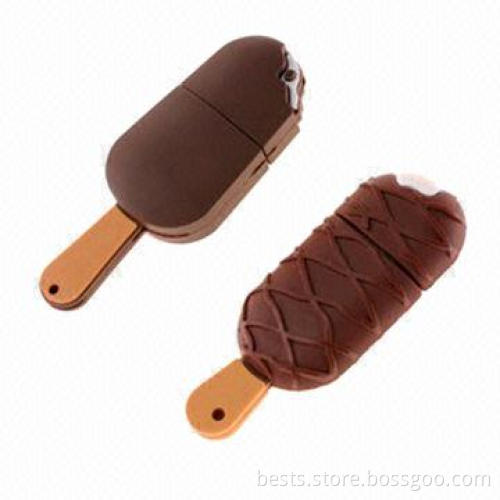 Promotional PVC USB Drive, 512MB to 64GB, Popsicle Shape